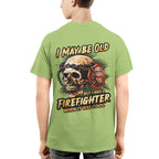 Awesome Firefighter-T-shirt - grunx260804-0146