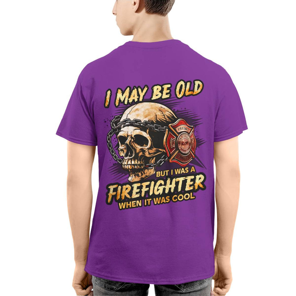 Awesome Firefighter-T-shirt - grunx260804-0146