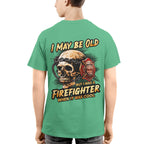 Awesome Firefighter-T-shirt - grunx260804-0146