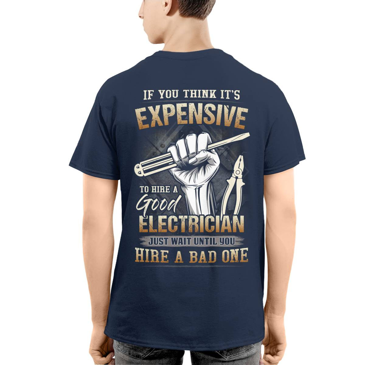 Awesome Electrician-T-shirt - grunx260804-0074