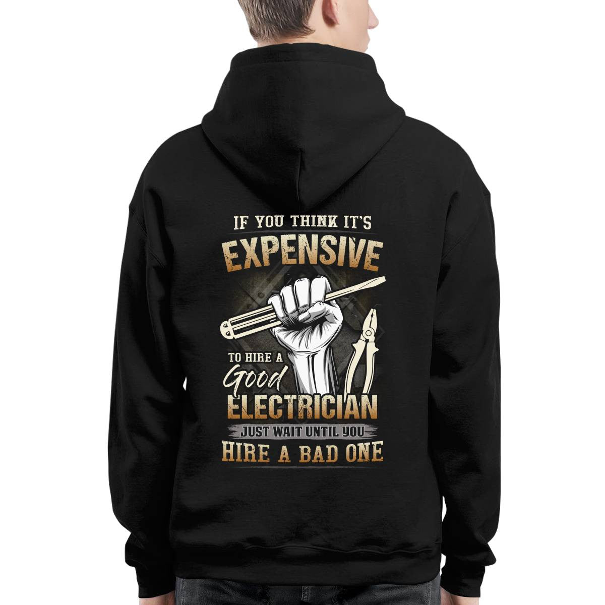 Awesome Electrician-T-shirt - grunx260804-0074