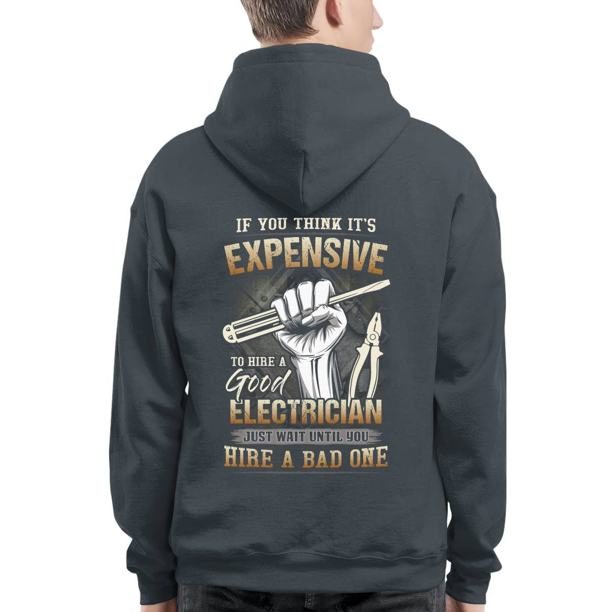 Awesome Electrician-T-shirt - grunx260804-0074