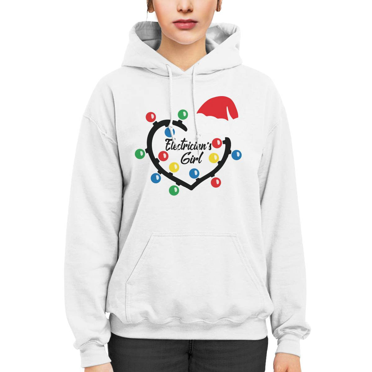 Awesome Electrician's Girl-Hoodie - grunx260804-0063