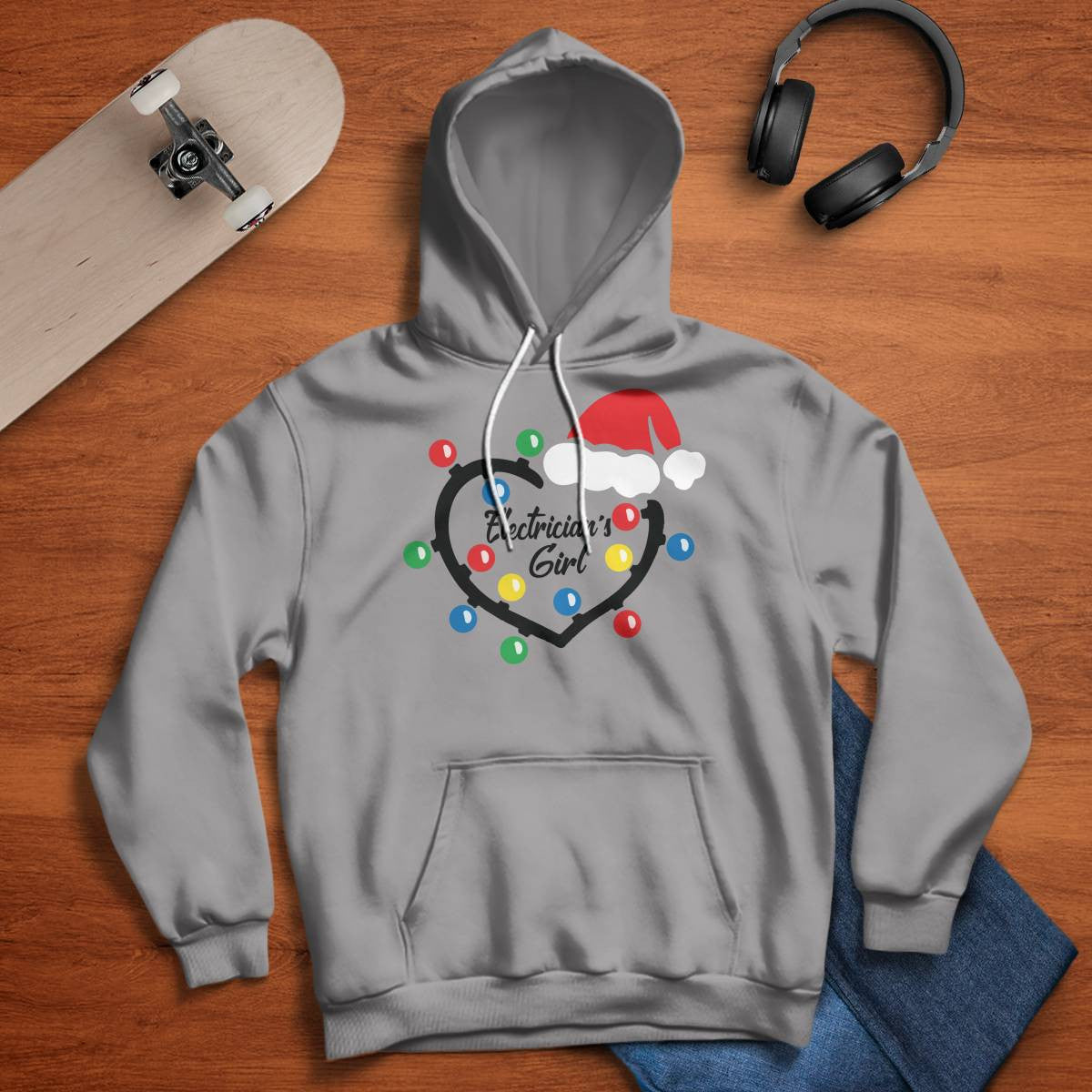 Awesome Electrician's Girl-Hoodie - grunx260804-0063