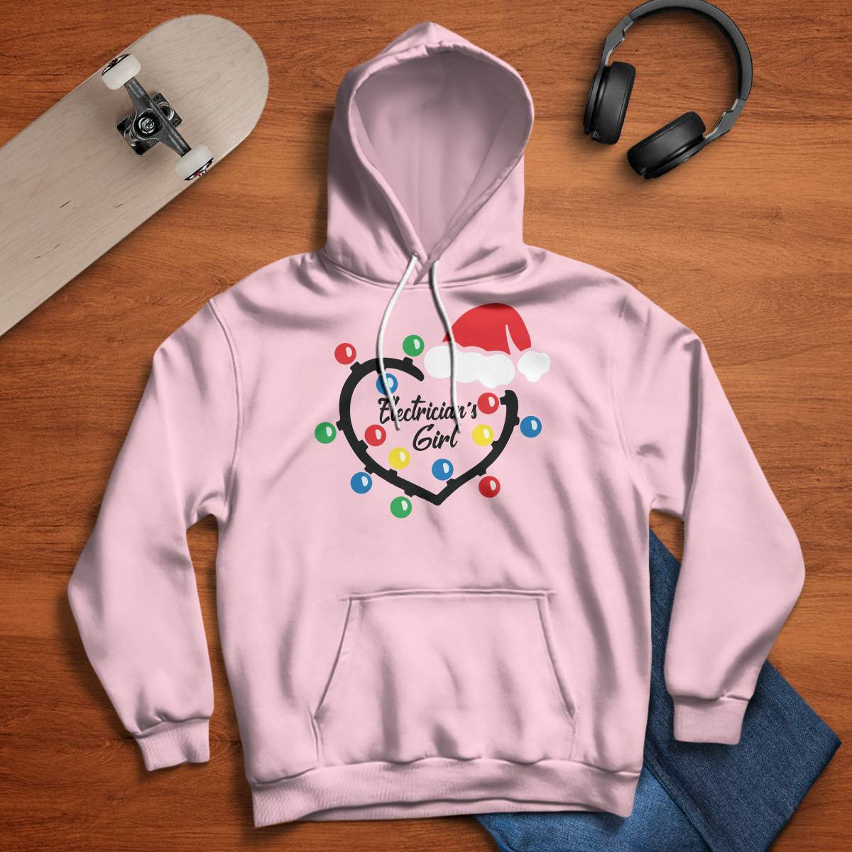 Awesome Electrician's Girl-Hoodie - grunx260804-0063