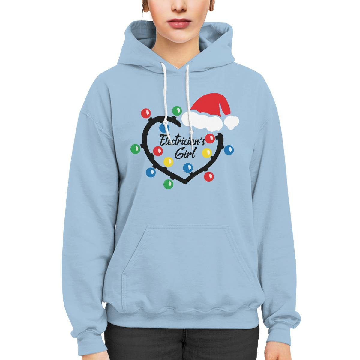 Awesome Electrician's Girl-Hoodie - grunx260804-0063