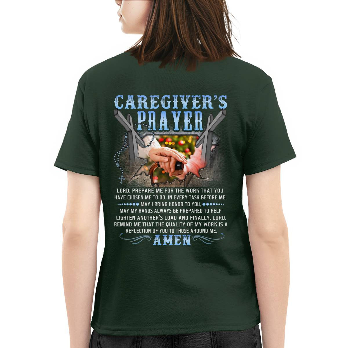 Awesome Caregiver's Prayer -Hoodie-#F111124EVTAS10BCAREZ4