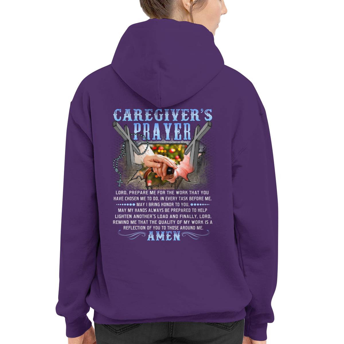 Awesome Caregiver's Prayer -Hoodie-#F111124EVTAS10BCAREZ4
