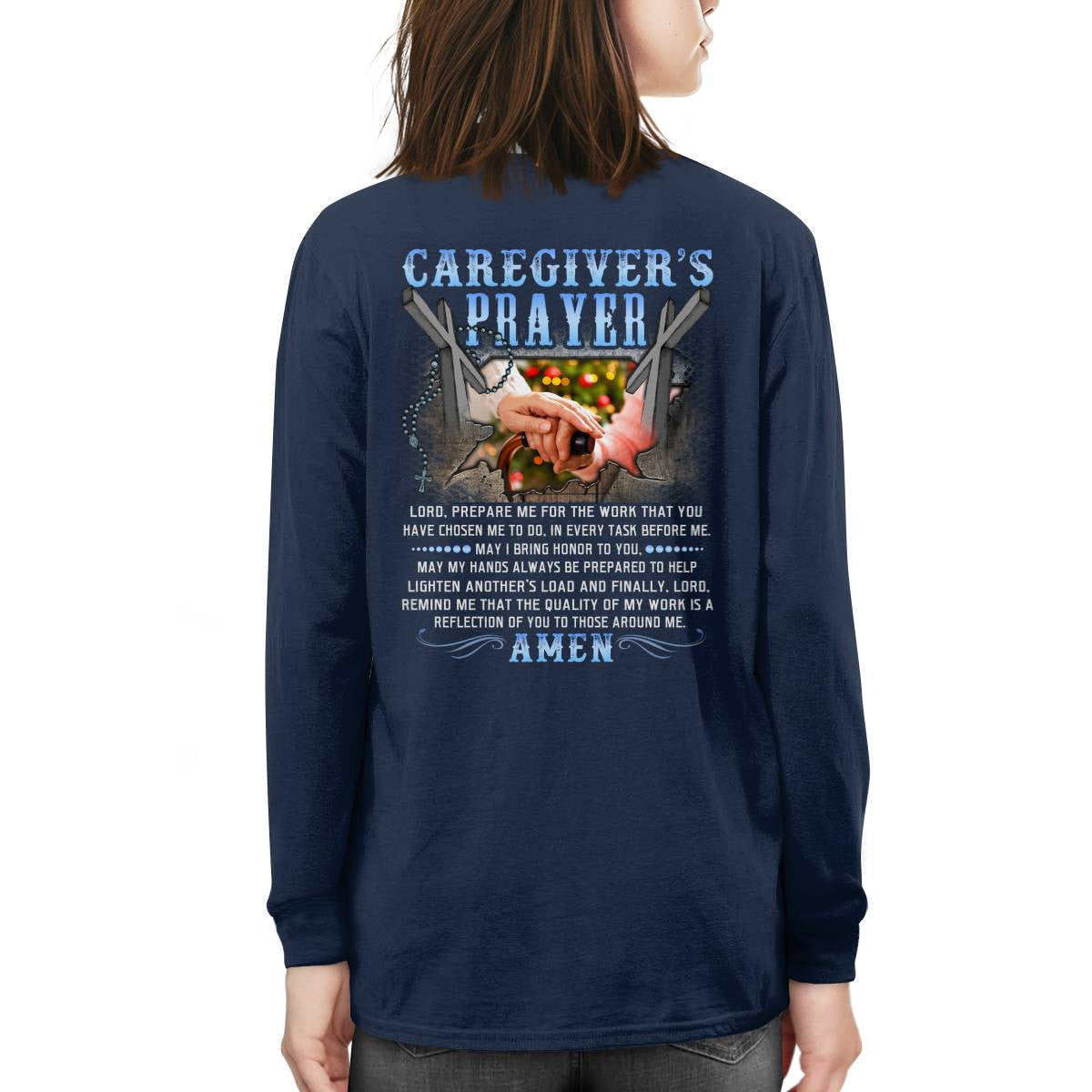 Awesome Caregiver's Prayer -Hoodie-#F111124EVTAS10BCAREZ4
