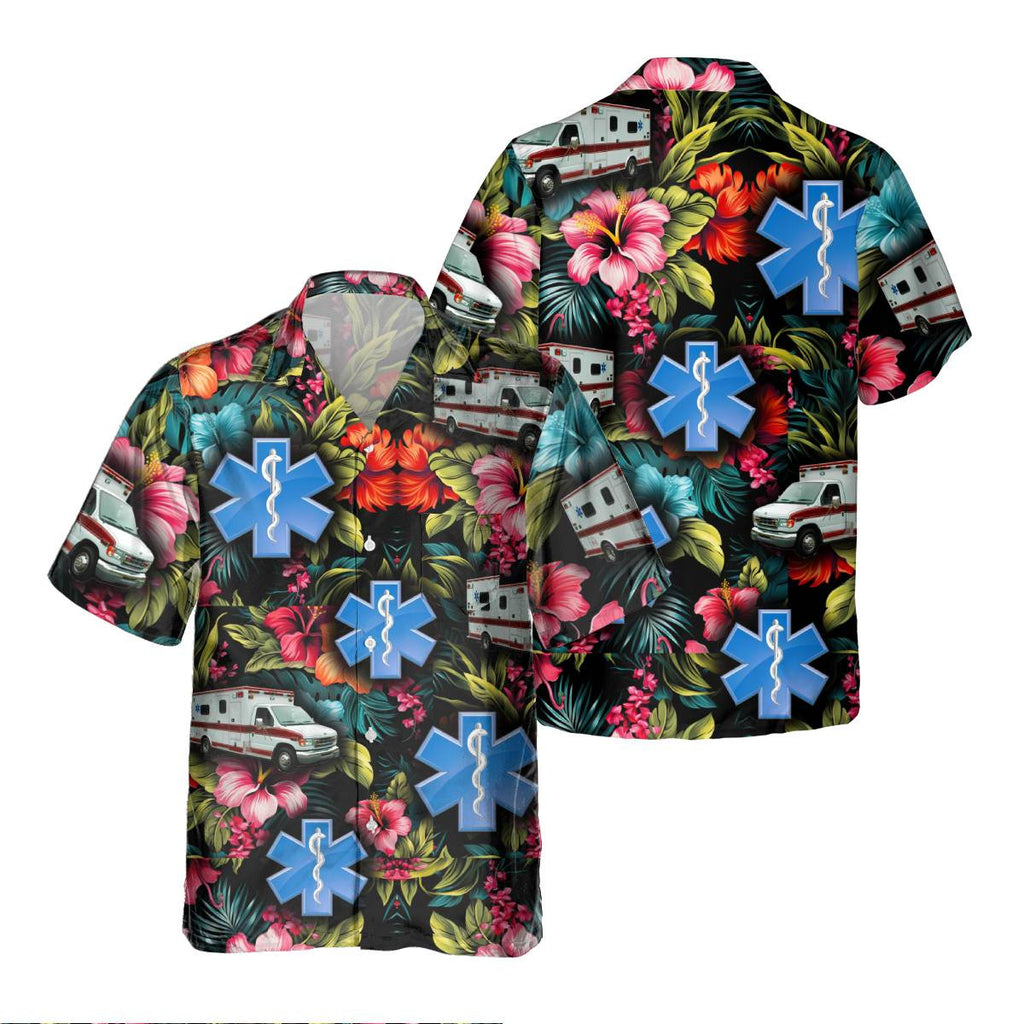 Awesome EMT- AOP Pocket Hawaiian Shirt - grunx260804-0095