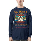 Awesome Dog Groomer the soul of an Angel-T-shirt - grunx260804-0037