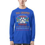 Awesome Dog Groomer the soul of an Angel-T-shirt - grunx260804-0037