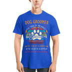 Awesome Dog Groomer the soul of an Angel-T-shirt - grunx260804-0037