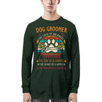 Awesome Dog Groomer the soul of an Angel-T-shirt - grunx260804-0037
