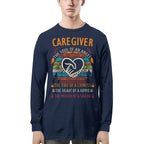 Awesome Caregiver the soul of an Angel-T-shirt-#F140824THESOL3FCAREZ4