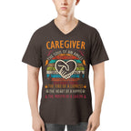 Awesome Caregiver the soul of an Angel-T-shirt-#F140824THESOL3FCAREZ4