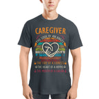 Awesome Caregiver the soul of an Angel-T-shirt-#F140824THESOL3FCAREZ4