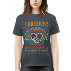 Awesome Caregiver the soul of an Angel-T-shirt-#F140824THESOL3FCAREZ4