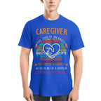 Awesome Caregiver the soul of an Angel-T-shirt-#F140824THESOL3FCAREZ4