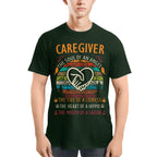 Awesome Caregiver the soul of an Angel-T-shirt-#F140824THESOL3FCAREZ4