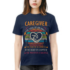 Awesome Caregiver the soul of an Angel-T-shirt-#F140824THESOL3FCAREZ4