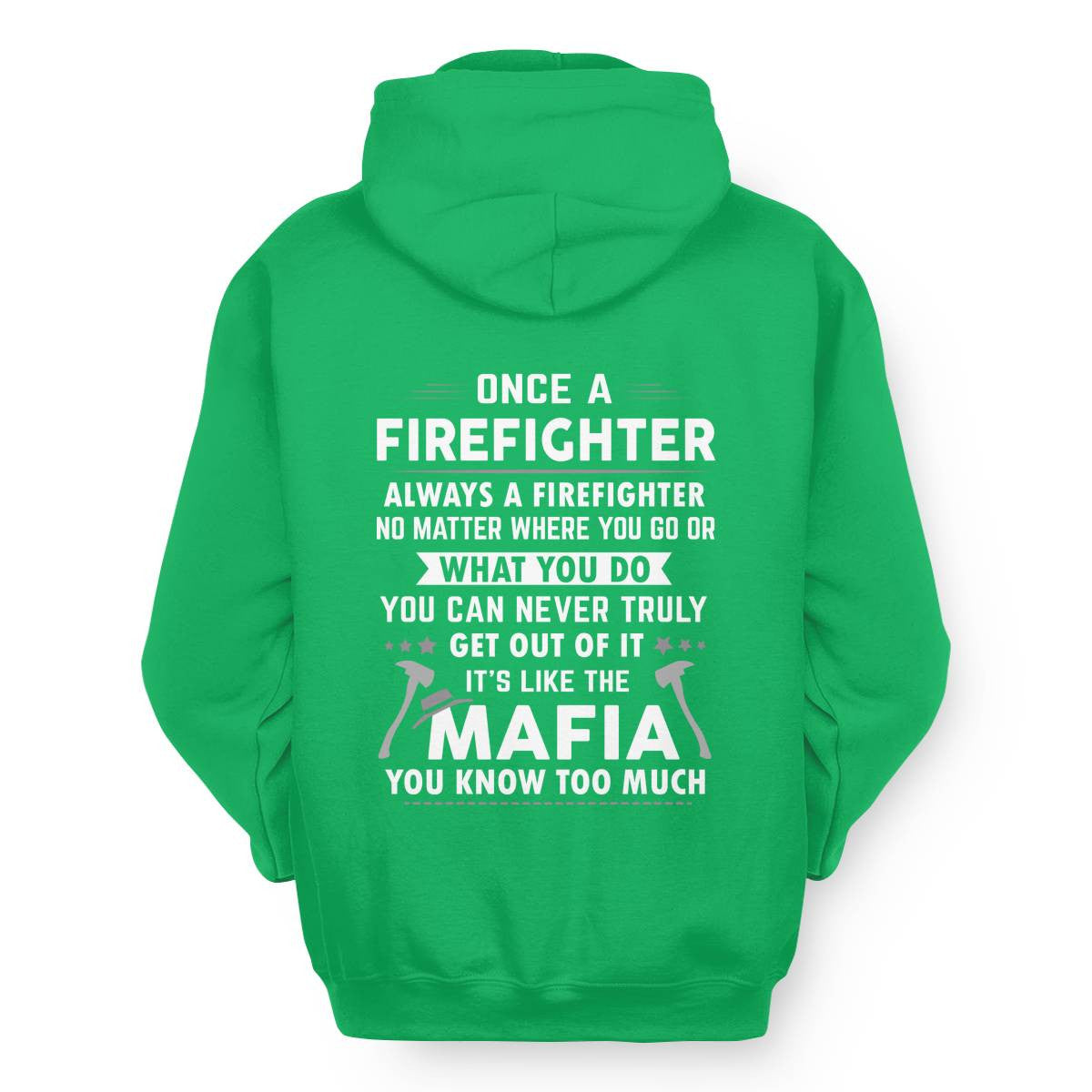 Awesome Firefighter-T-shirt - grunx260804-0156