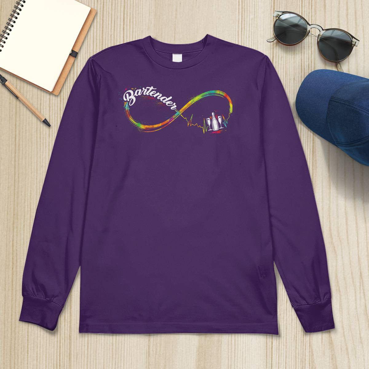Awesome Bartender-T-shirt-#F230724INFIN8FBARTZ4