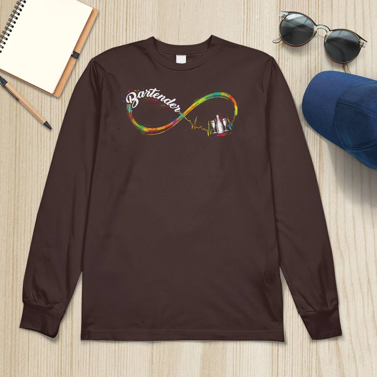 Awesome Bartender-T-shirt-#F230724INFIN8FBARTZ4
