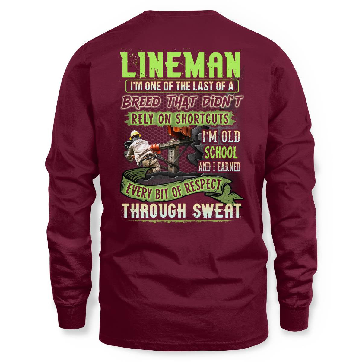 Awesome Lineman-Hoodie - grunx260804-0340