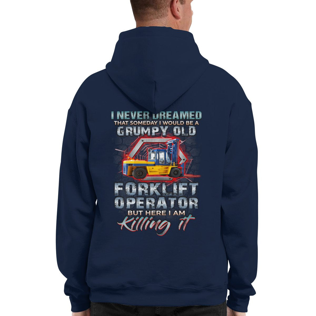 Awesome Forklift Operator-Hoodie - grunx260804-0162