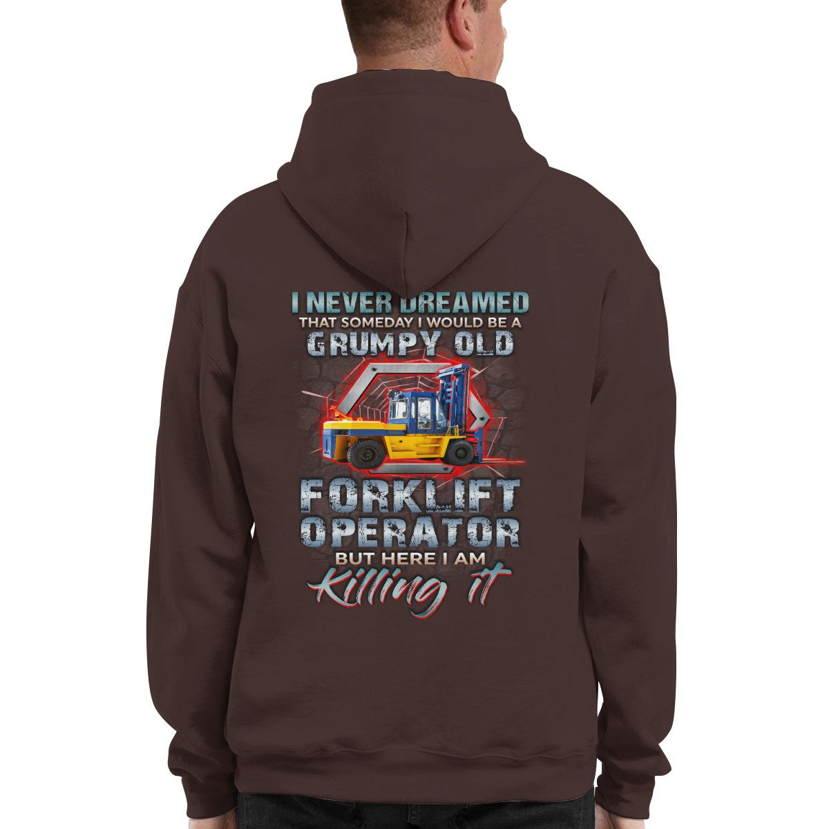 Awesome Forklift Operator-Hoodie - grunx260804-0162