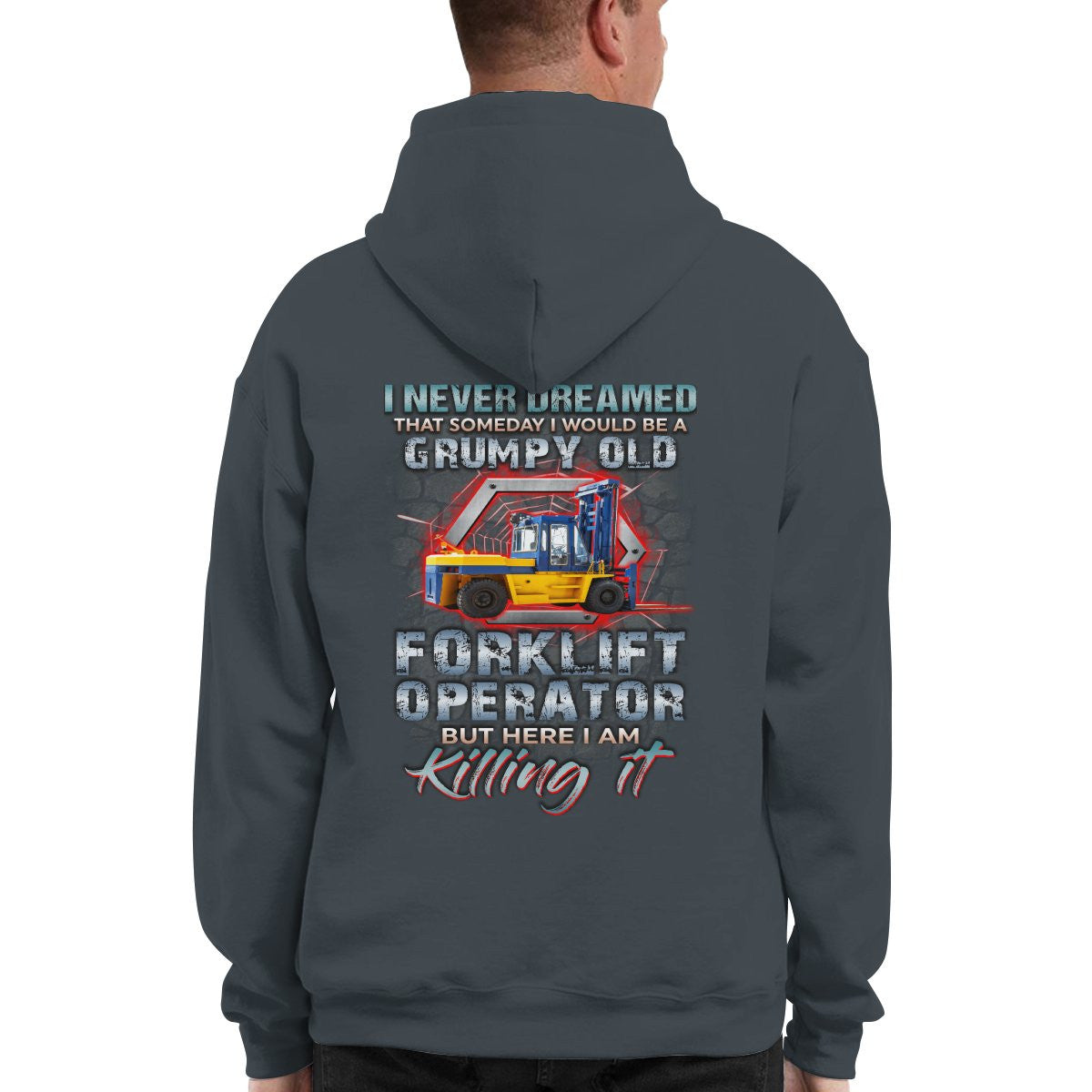 Awesome Forklift Operator-Hoodie - grunx260804-0162