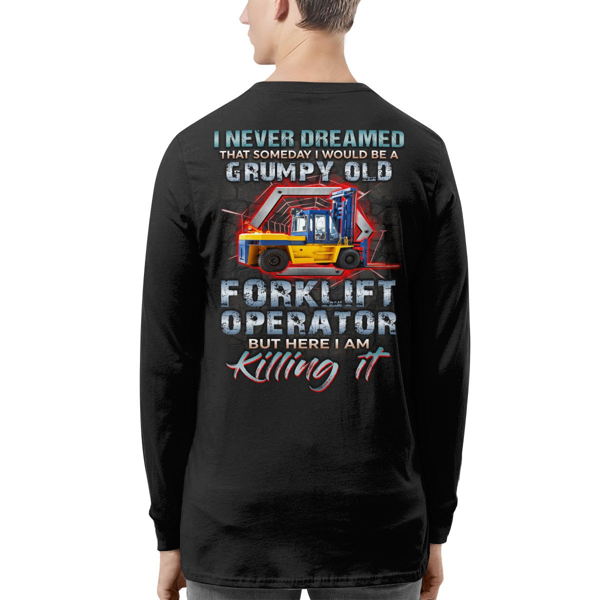 Awesome Forklift Operator-Hoodie - grunx260804-0162
