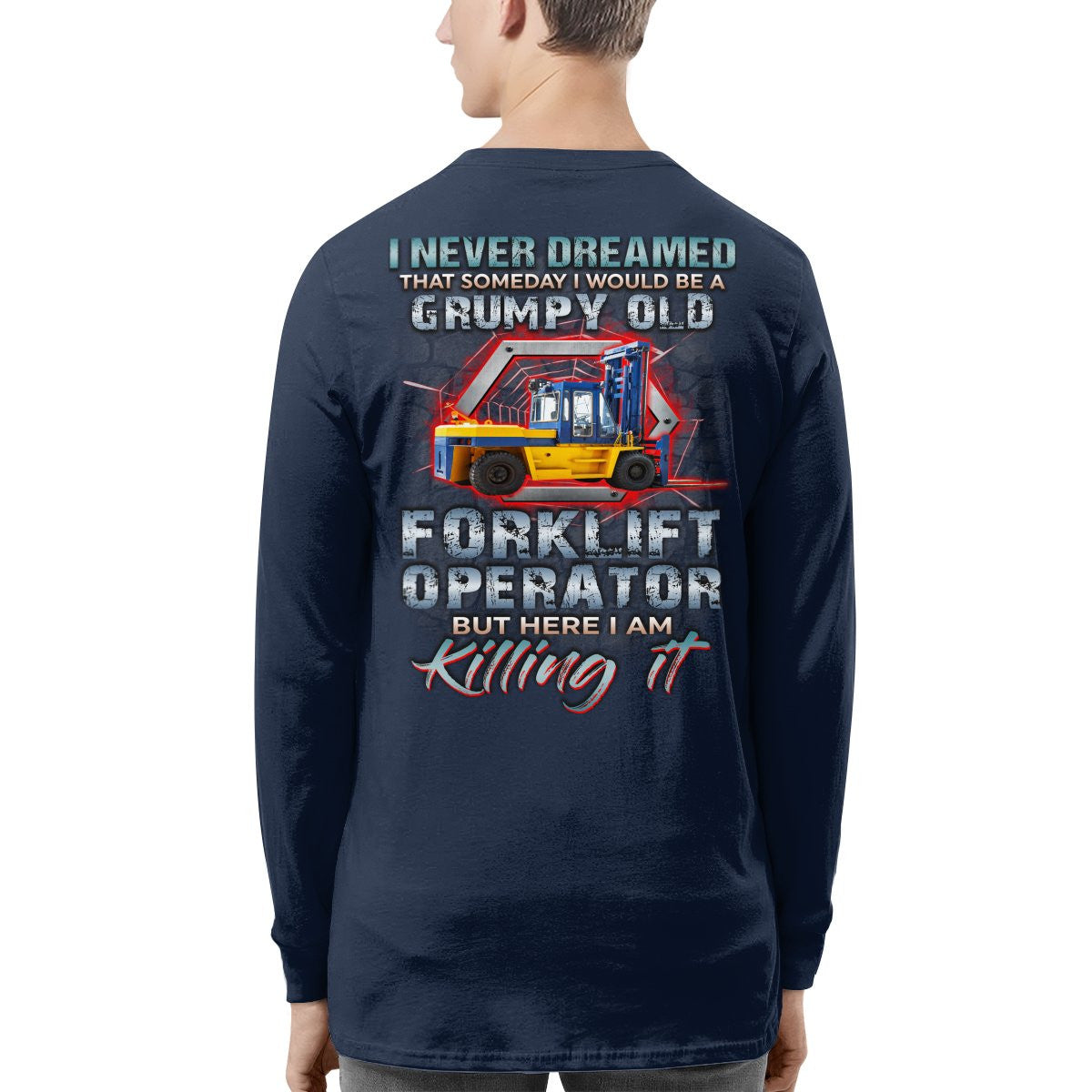 Awesome Forklift Operator-Hoodie - grunx260804-0162