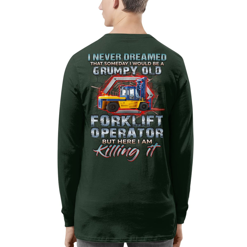 Awesome Forklift Operator-Hoodie - grunx260804-0162