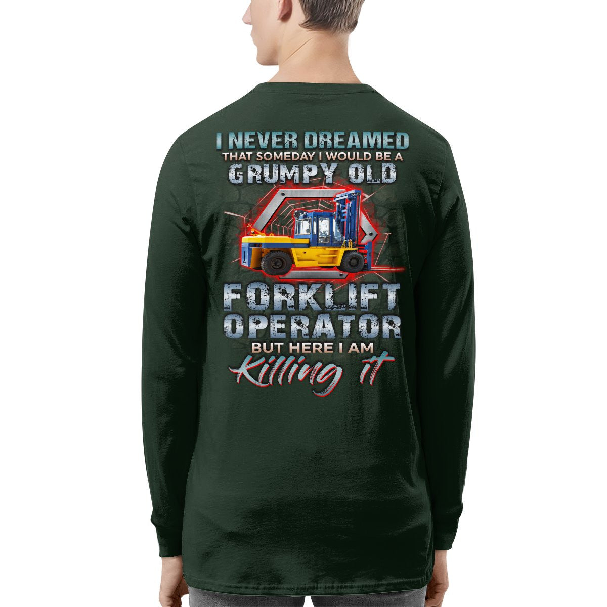 Awesome Forklift Operator-Hoodie - grunx260804-0162