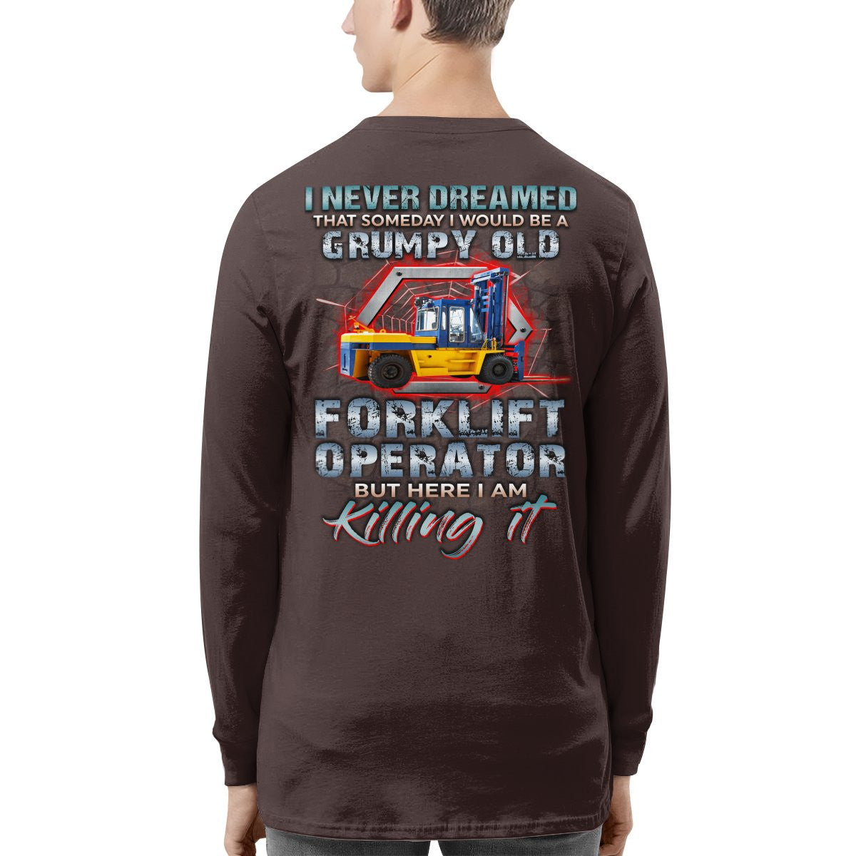 Awesome Forklift Operator-Hoodie - grunx260804-0162