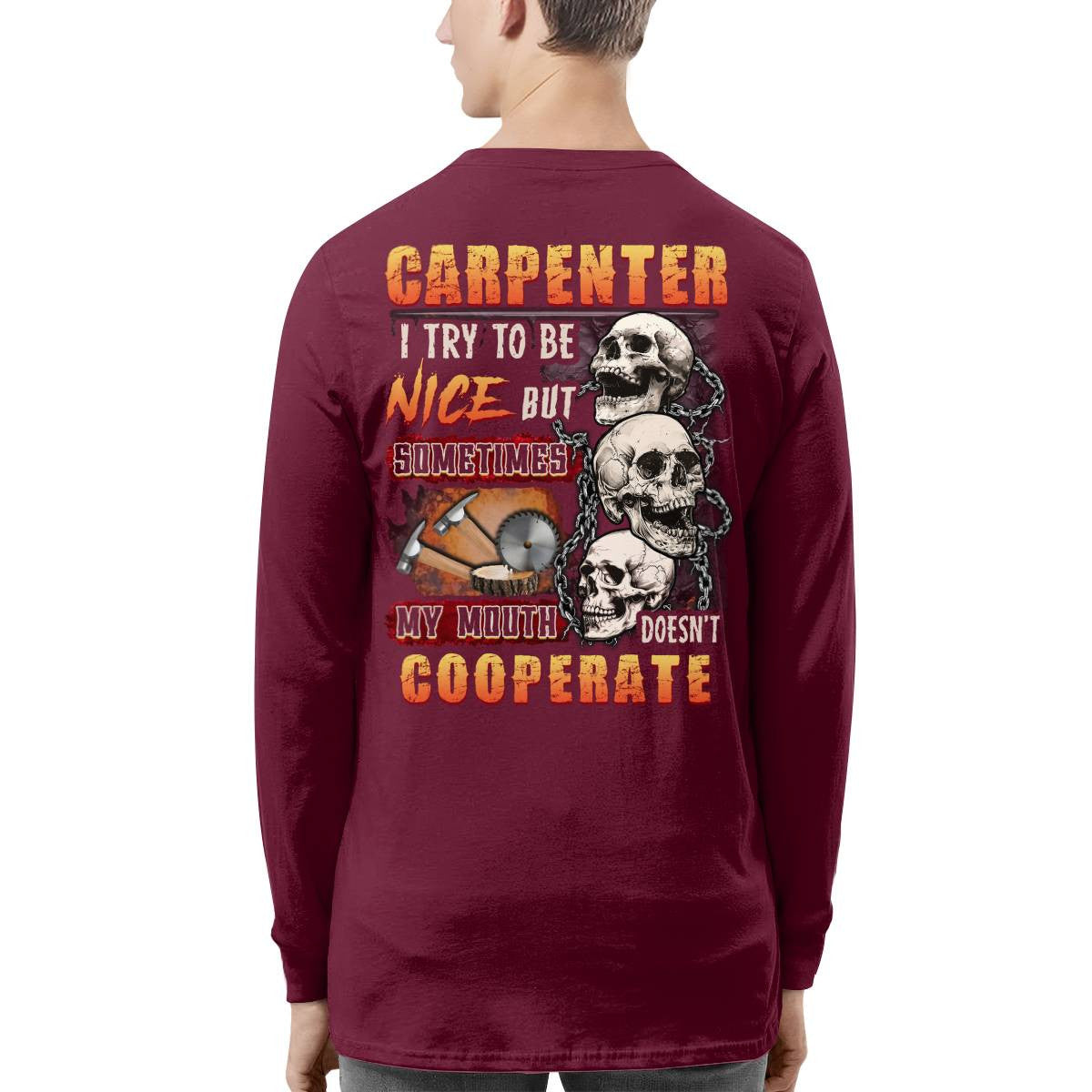 Awesome Carpenter-T-shirt-#M100824COPER8BCARPZ8