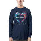 Awesome Dog Groomer Its a work of heart-T-shirt - grunx260804-0030