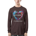 Awesome Dog Groomer Its a work of heart-T-shirt - grunx260804-0030