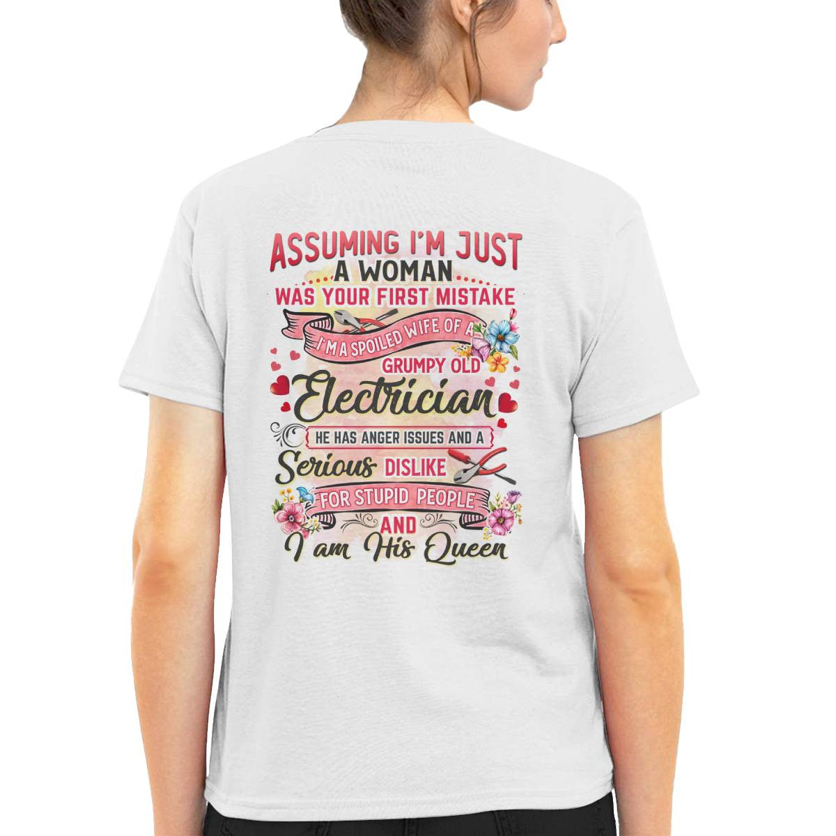 Awesome Electrician-T-shirt - grunx260804-0077