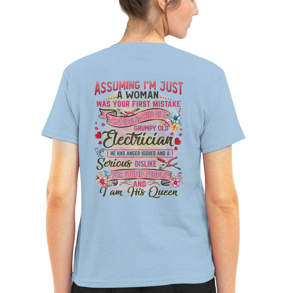 Awesome Electrician-T-shirt - grunx260804-0077