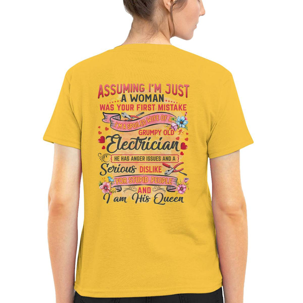 Awesome Electrician-T-shirt - grunx260804-0077