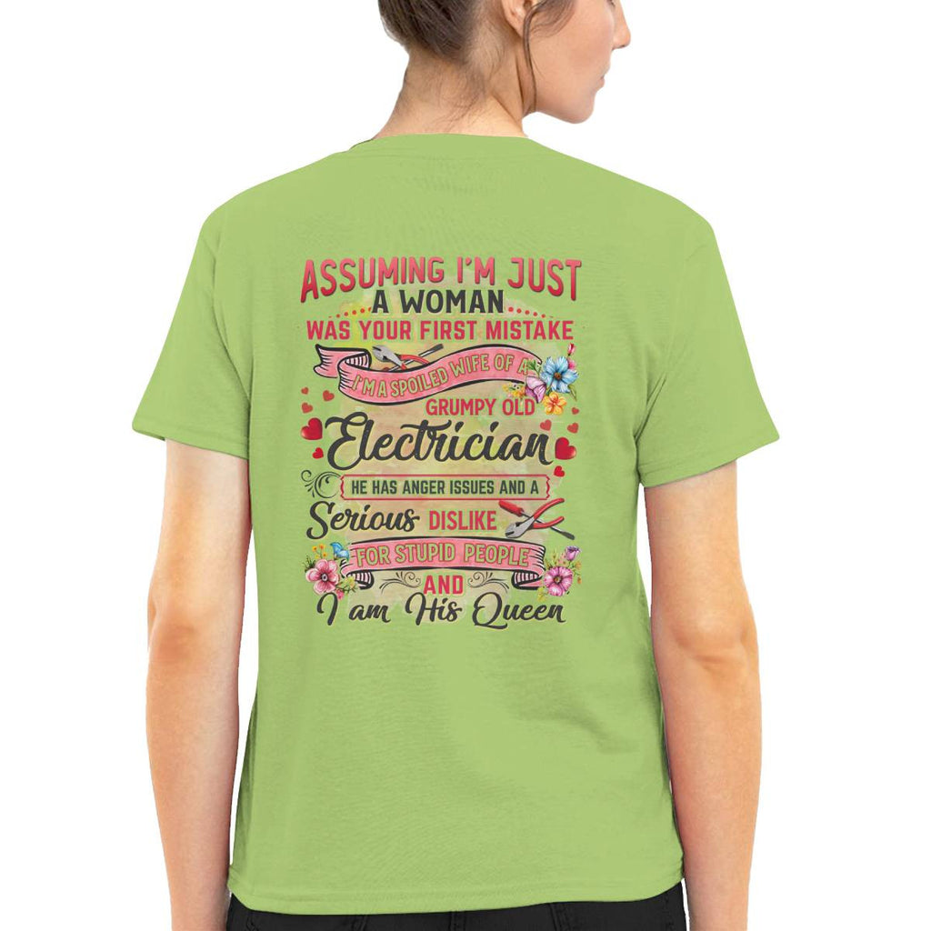 Awesome Electrician-T-shirt - grunx260804-0077