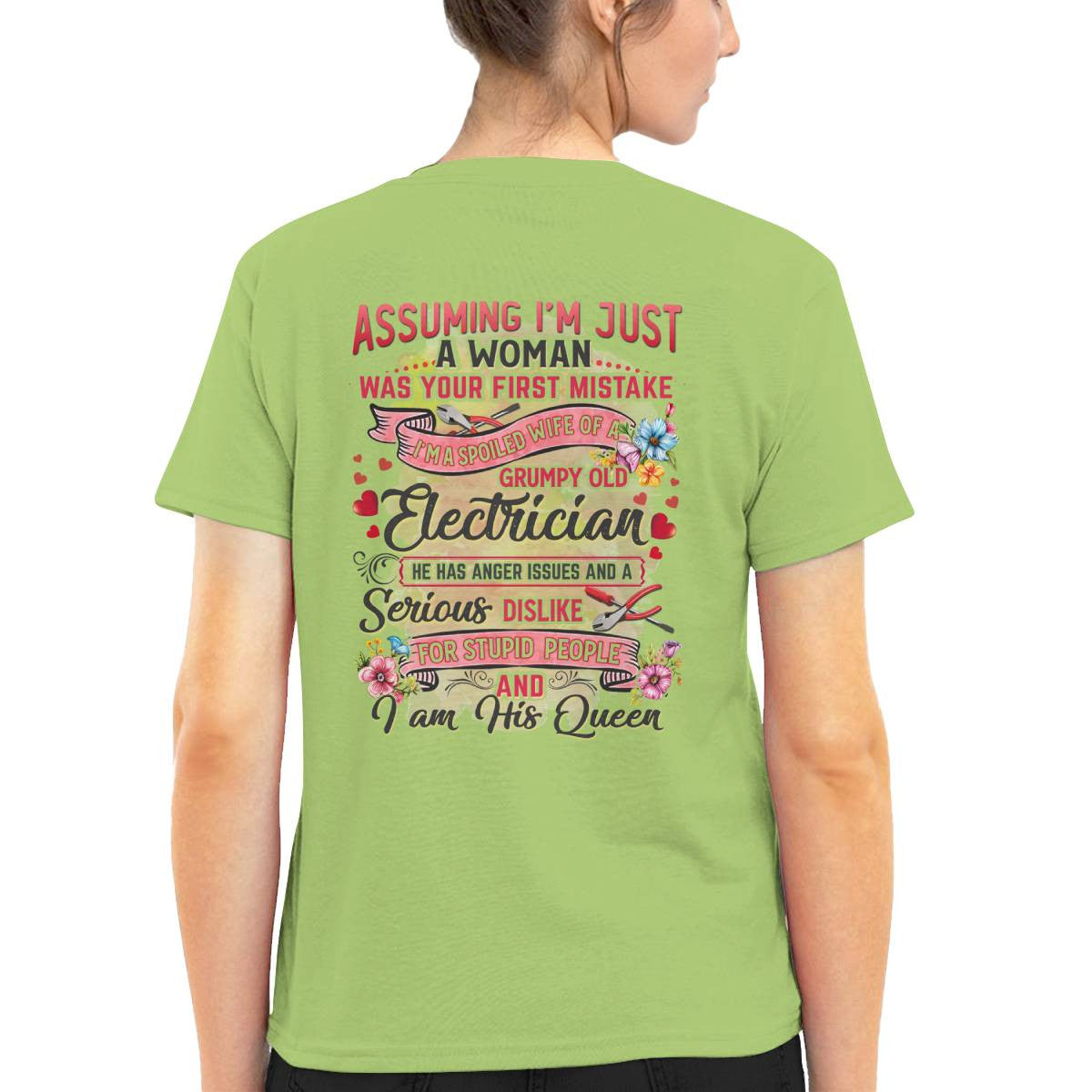 Awesome Electrician-T-shirt - grunx260804-0077