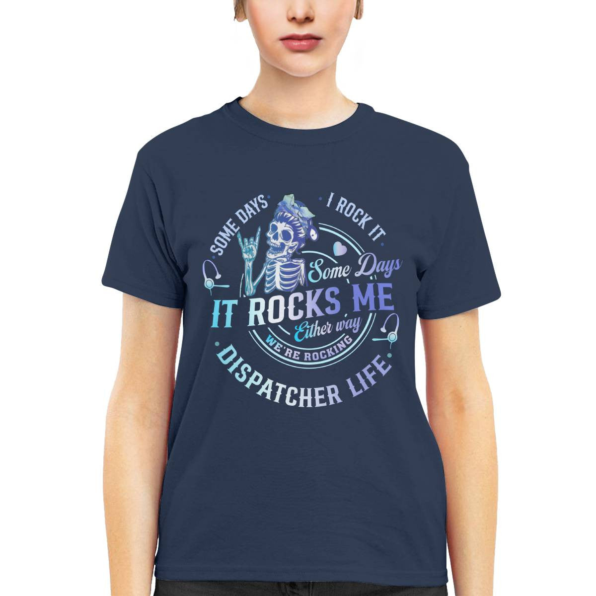 Awesome Dispatcher Life-T-shirt - grunx260804-0017