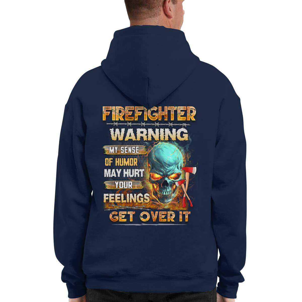 Awesome Firefighter-Hoodie - grunx260804-0136