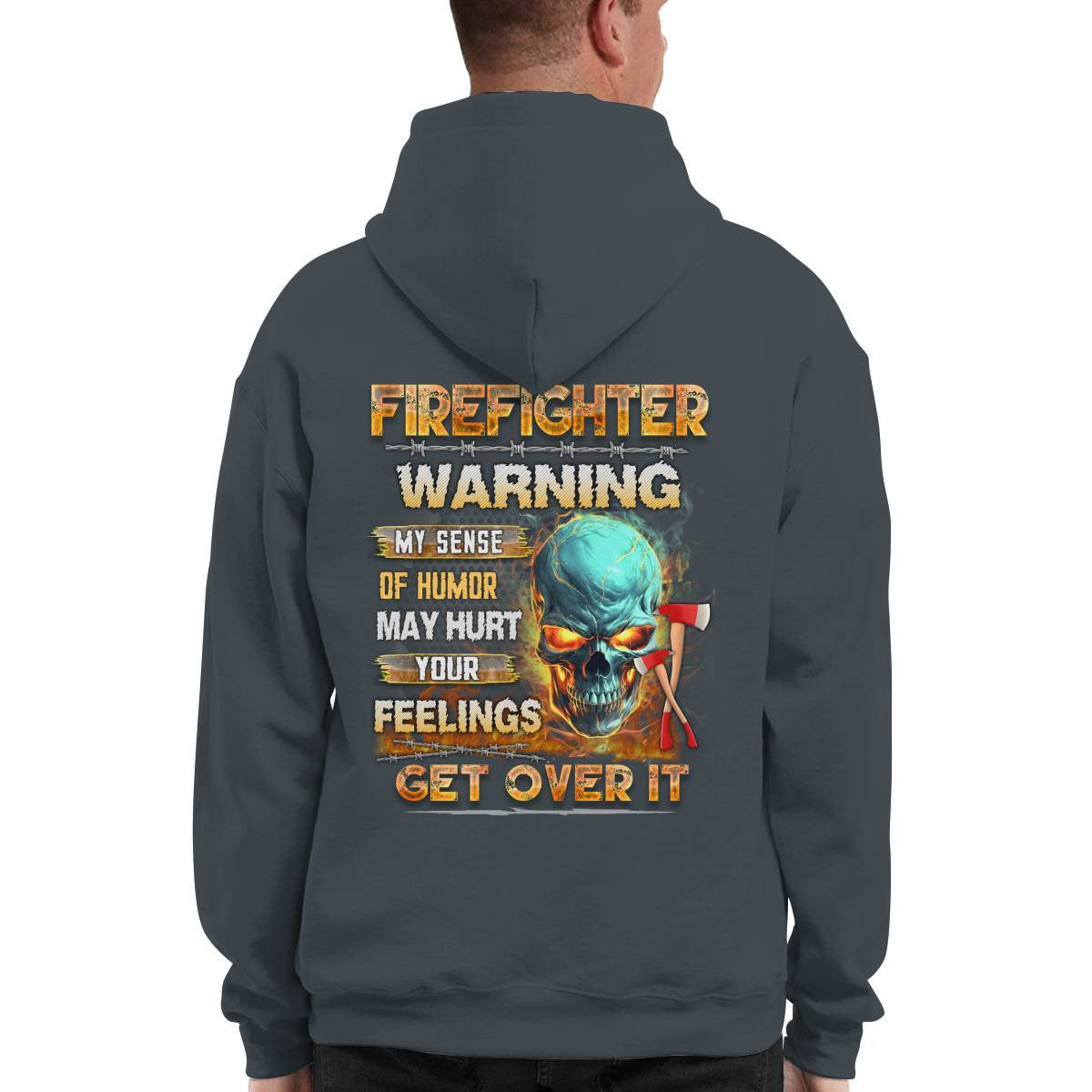 Awesome Firefighter-Hoodie - grunx260804-0136