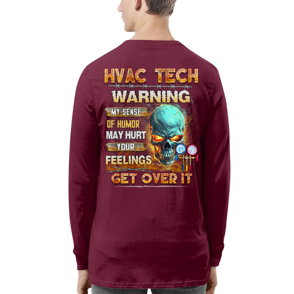 Awesome HVAC Tech -Hoodie - grunx260804-0230
