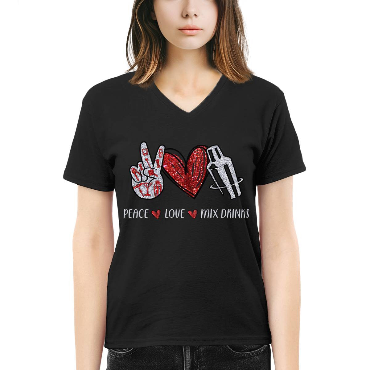 Awesome Bartender-T-shirt-#F180724PEACLO5FBARTZ8